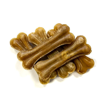 4 inch Rawhide Pressed Bones