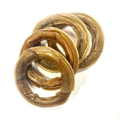 6 inch Rawhide Rings