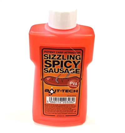 Bait-Tech Liquid Sizzling Spicy Sausage