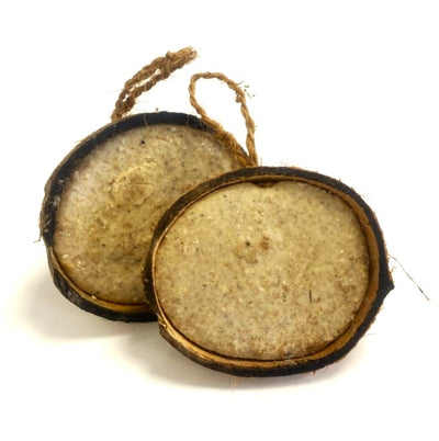 Suet Filled Coconut Halves