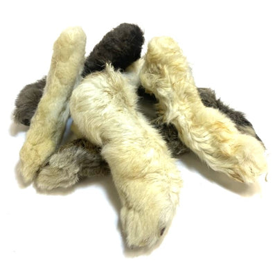 Rabbit Feet with Fur