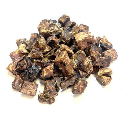 Small Puffed Jerky Cubes ( Dried Lung )