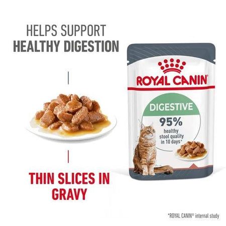 ROYAL CANIN Digestive Care In Gravy Adult Wet Cat Food
