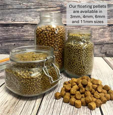 11mm Skrettings Floating Expander Pellets