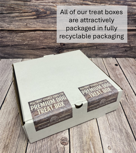 100% Natural Dog Treat Box: The BEEFY BOX