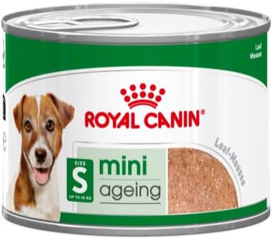 ROYAL CANIN® Mini Ageing 8+ in Loaf 195g Wet Dog Food in Cans
