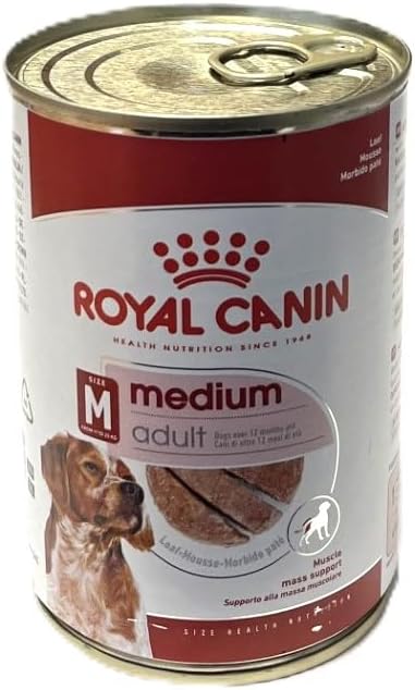 ROYAL CANIN® Medium Adult in Loaf 410g Wet Dog Food in Cans