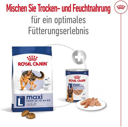 ROYAL CANIN® Maxi Ageing 5+ in Loaf 410g Wet Dog Food in Cans