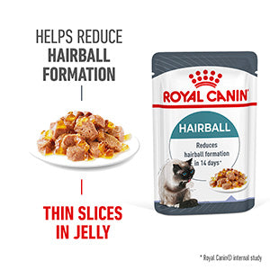 ROYAL CANIN Hairball Care In Jelly Adult Wet Cat Food