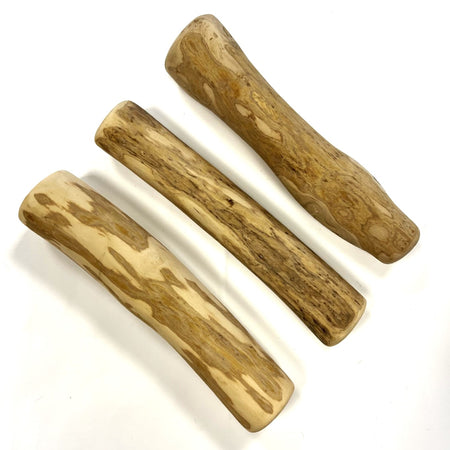 Large Coffee Wood Dog Chew Stick (Approx. 150-200g)