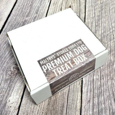 Mini Dog Treat Box: The RAWHIDE BOX