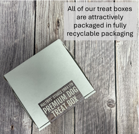 Mini Dog Treat Box: The VEGGIE BOX