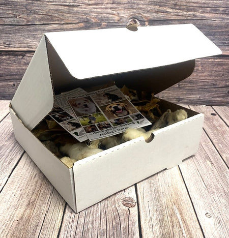 100% Natural Dog Treat Box: The BUNNY BOX