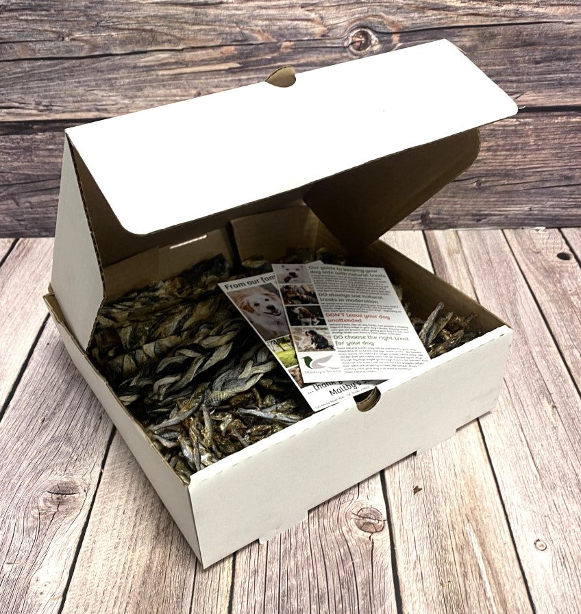 The Fishy Box - 100% Natural Dog Treats by Maltbys' Stores