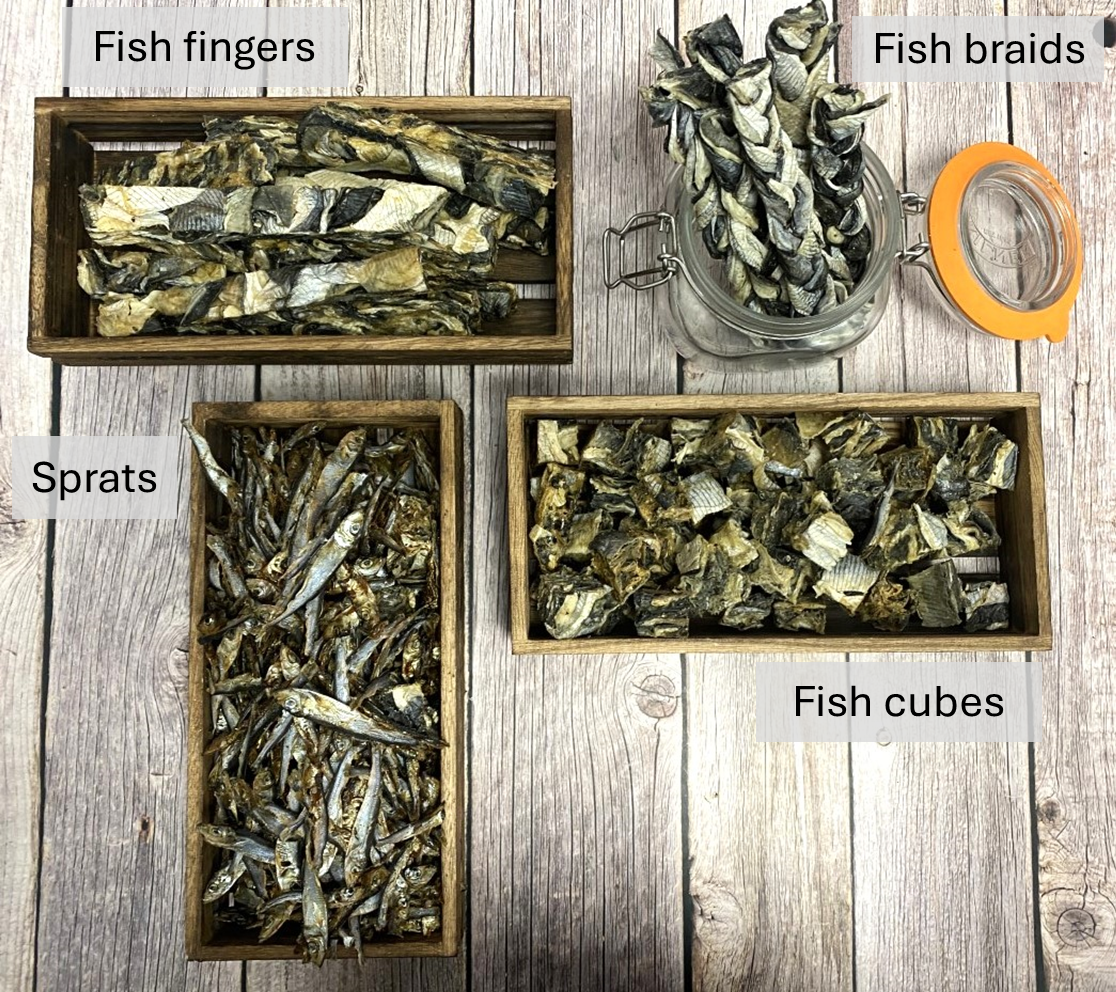 The Fishy Box - 100% Natural Dog Treats by Maltbys' Stores