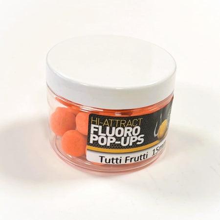 Bait Masters 15mm Fluoro Pop Ups Tutti Frutti 40g