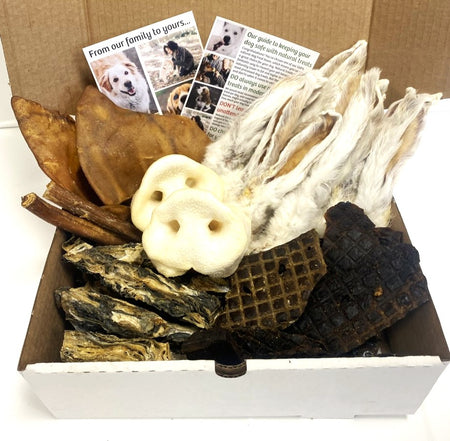 100% Natural Dog Treat Box: The POSH POOCH BOX