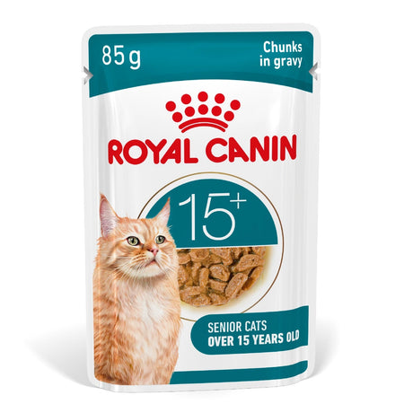 ROYAL CANIN® Ageing 15+ Senior In Gravy Wet Cat Food