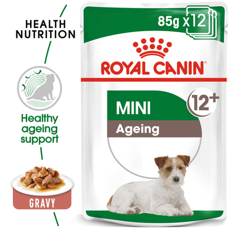 ROYAL CANIN® Mini Ageing 12+ Senior in Gravy Wet Dog Food