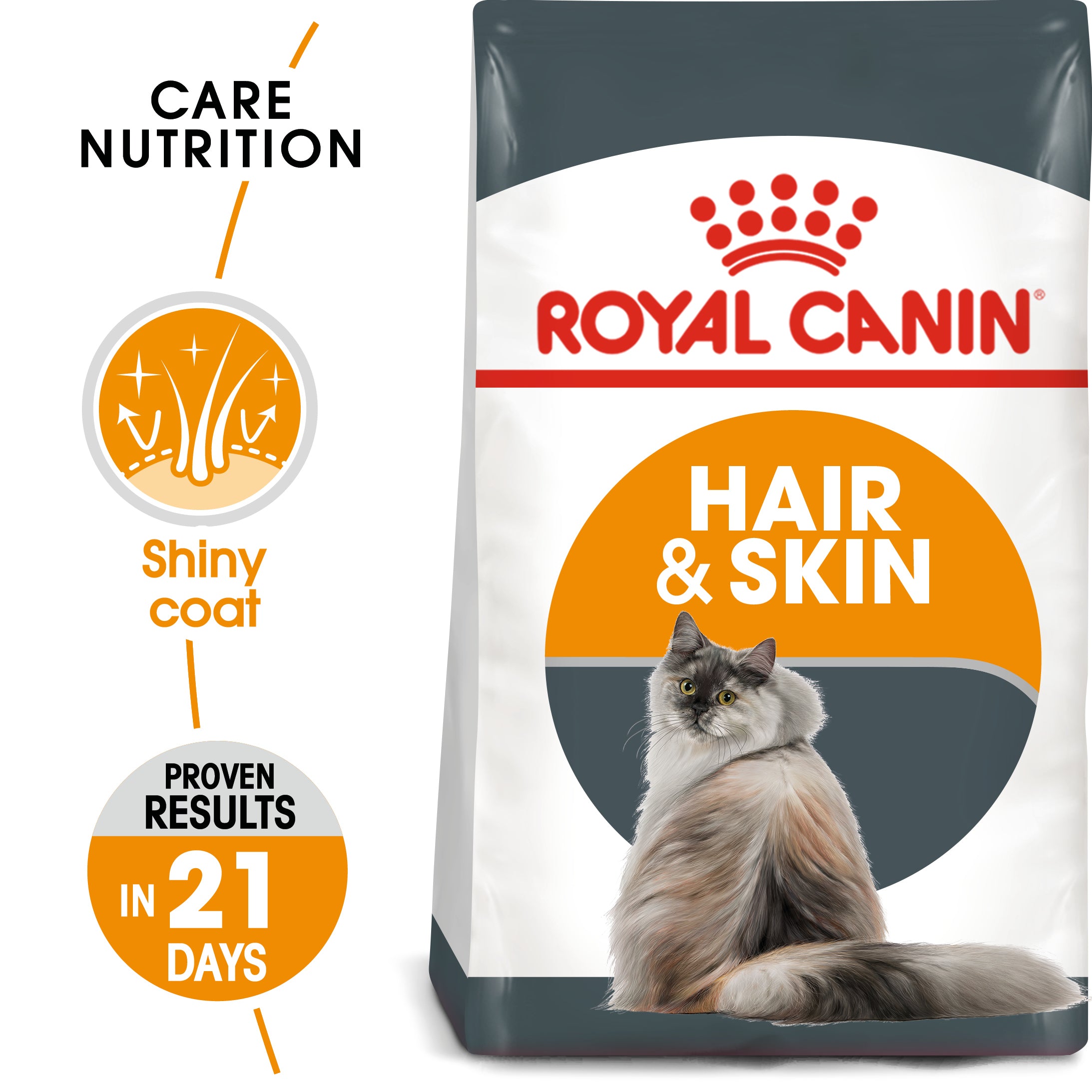 Royal canin vet care skin hairball sale