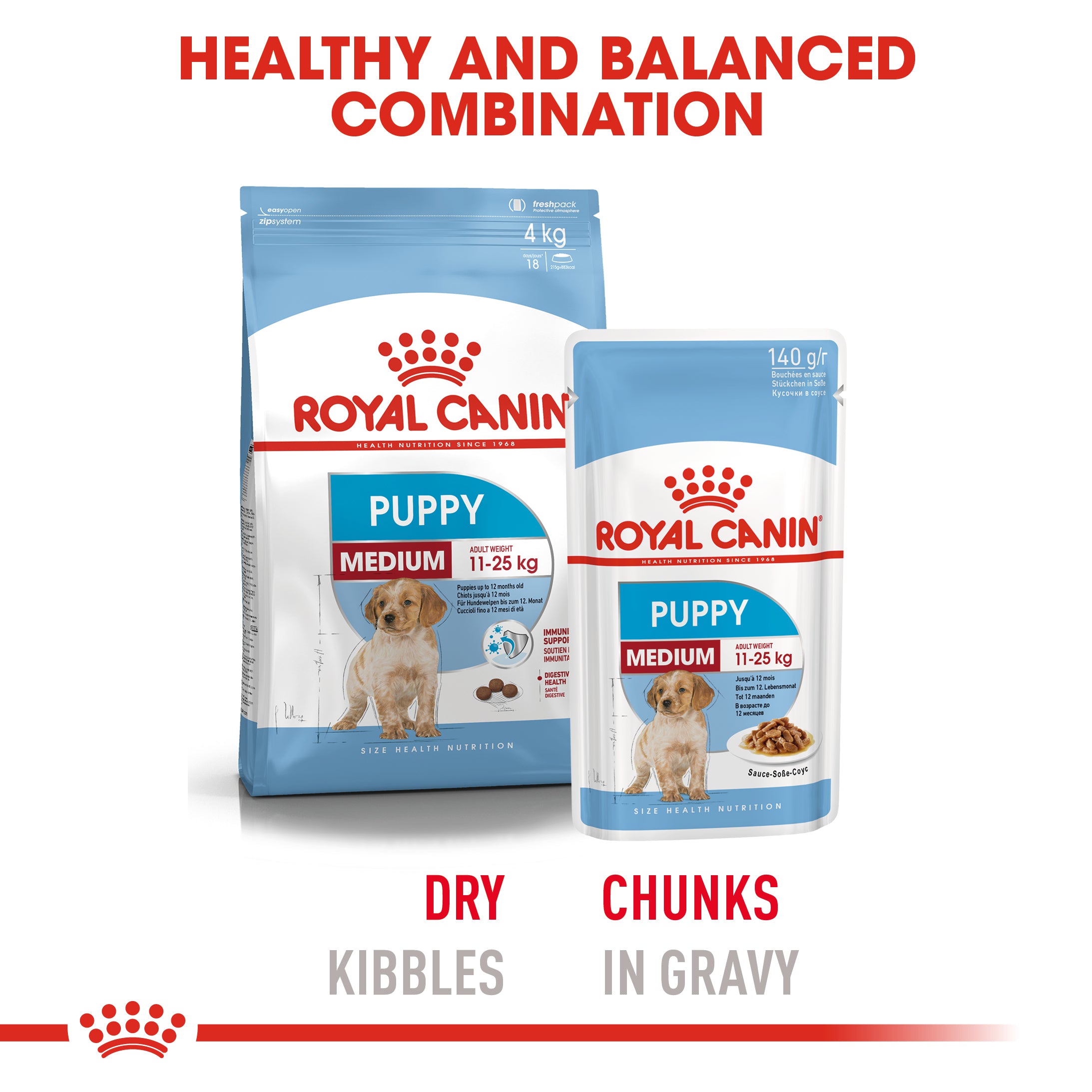 Royal canin medium shop puppy dry dog food