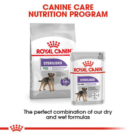 ROYAL CANIN® Sterilised Care Wet Pouches Adult Dog Food