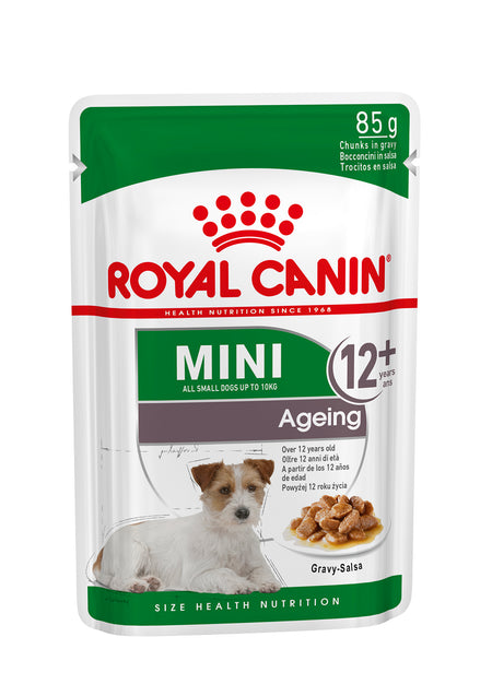 ROYAL CANIN® Mini Ageing 12+ Senior in Gravy Wet Dog Food