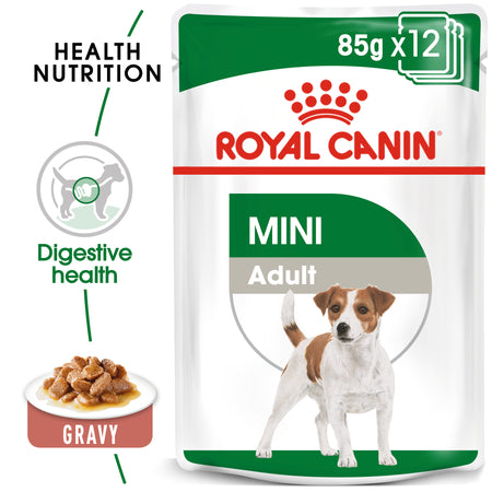 ROYAL CANIN® Mini Adult in Gravy Wet Dog Food