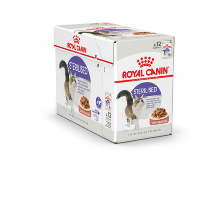 ROYAL CANIN Sterilised Adult In Gravy Wet Cat Food