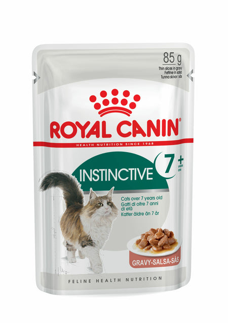 ROYAL CANIN Instinctive Adult 7+ In Gravy Wet Cat Food