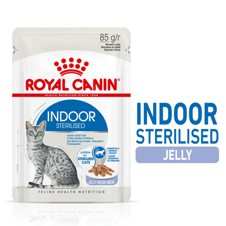 ROYAL CANIN® Indoor Sterilised In Jelly Adult Wet Cat Food