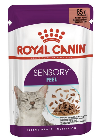 Royal Canin Sensory Feel Adult Wet Cat Food (in Gravy)