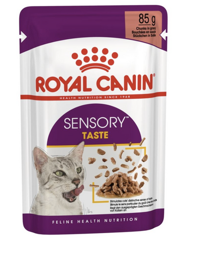 Royal Canin Sensory Taste Adult Wet Cat Food (in Gravy)