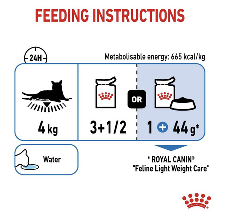 Royal canin ultra light wet cat food best sale